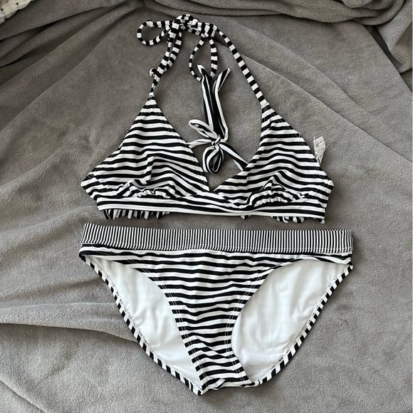 Striped Bikini - Old Navy M - Picture 1 of 6